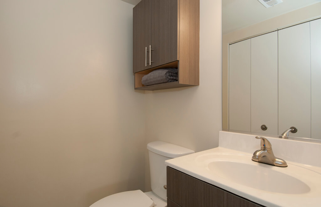 bathroom with vanity auden place apartments Glenmont Metro