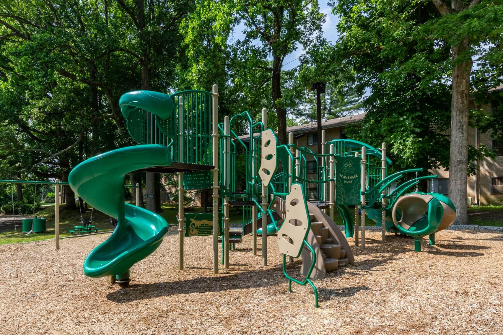 playground jungle gym Silver Spring MD apartments at Glenmont Metro