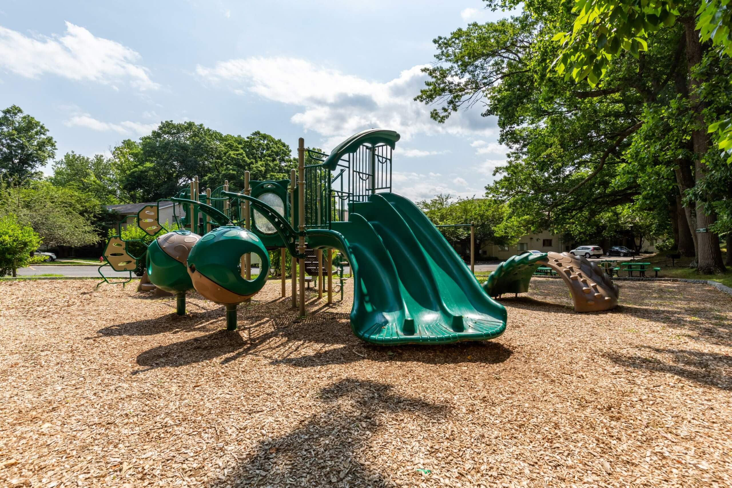 playground jungle gym Silver Spring MD apartments at Glenmont Metro